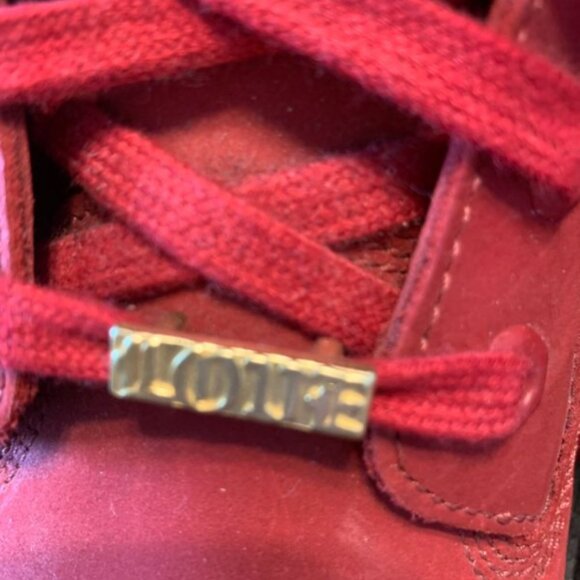 Timberland Valentine Heritage 6 Waterproof Boot Dark Red Nubuck Size 9 Womens - Picture 3 of 8